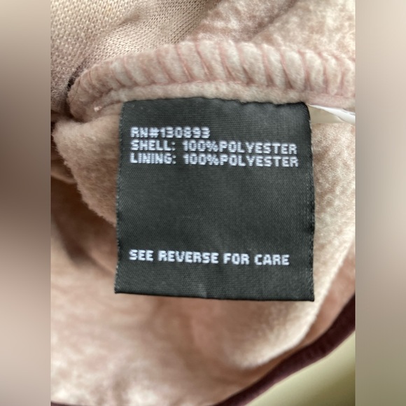 Pink New Balance Zip Up Hoodie - Picture 4 of 4